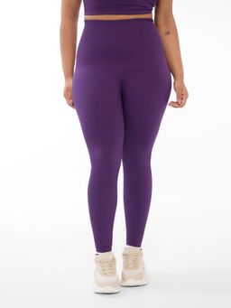 FEIER - Purple FlexRib CoreSculpt Leggings