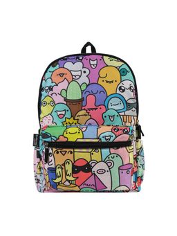 DOODLICIOUS BY ZAINA MODY - Classic 30L Stylish Backpack - Multicolor