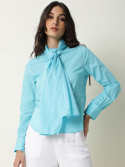 RAREISM - Blue Solid Tops