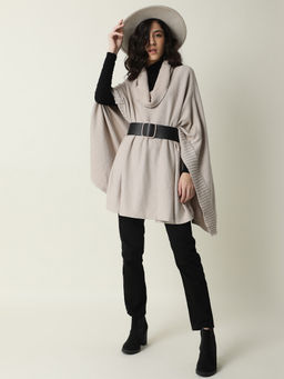 RAREISM - Beige Solid-plain Tops