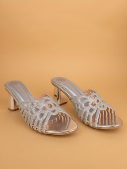 Alberto Torresi - Women Silver Block Heels