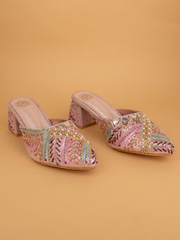 Alberto Torresi - Women Pink Mules Heels
