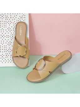 LAZERA SHOES - Women Beige Flats