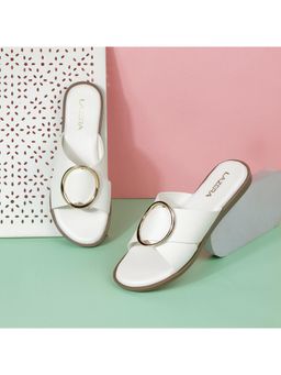 LAZERA SHOES - Women White Flats