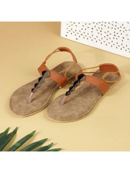LAZERA SHOES - Women Brown Sandals