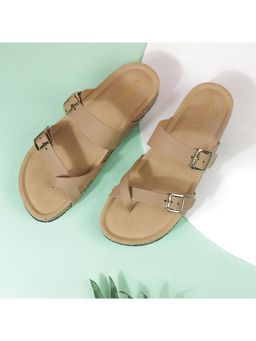LAZERA SHOES - Women Beige Sandals