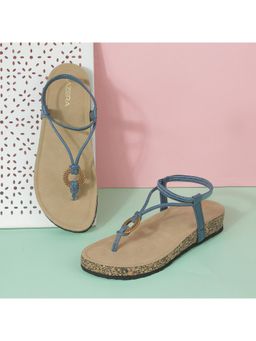 LAZERA SHOES - Women Blue Sandals