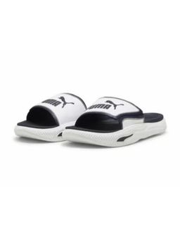 Puma - Men White SoftridePro Sliders