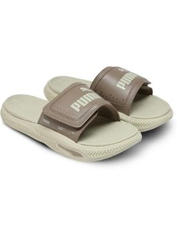 Puma - Men Brown SoftridePro Sliders