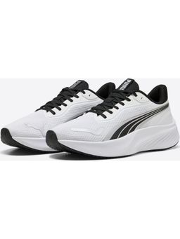 Puma - Men White Pounce Lite Res White Running Shoes