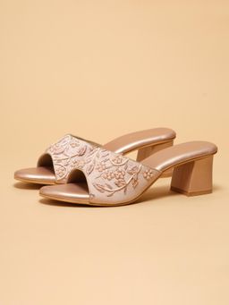 ERIDANI - Aarchi Pink Block Heels