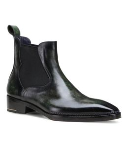 Mille Dollari - Men Olive Carbine Chelsea Boots