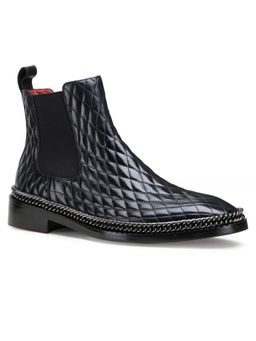 Mille Dollari - Men Black Edward Chelsea Boots