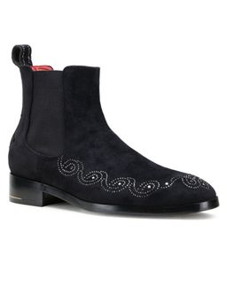 Mille Dollari - Nikolas Black Chelsea Boots for Men