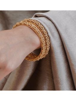 Prestones - Nakshi Temple Gold Bangles