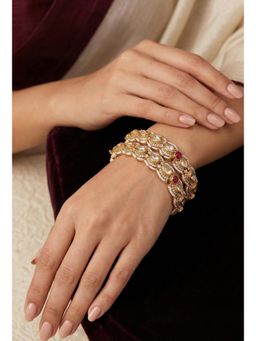 Prestones - Mehr Ruby Pearl Maroon Bangles