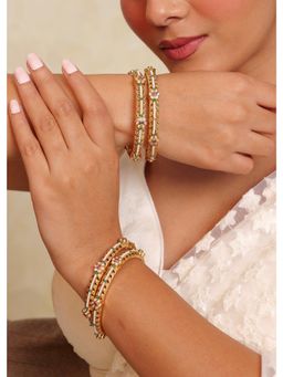 Prestones - Kaveri Pearl Multicolor Bangles
