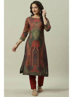 Biba - Multi Color Printed Kurta