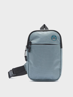 Bewakoof - Unisex Grey Leaf Club Printed Sling Bag