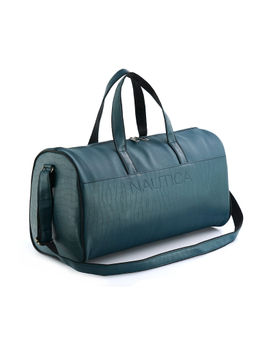 Nautica - Teal Unisex PU Compact & Comfortable Duffle Bag
