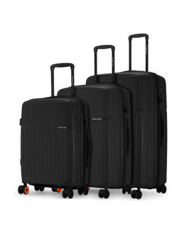 Nasher Miles - Krabi Hard-Sided Polypropylene Black Trolley Bag