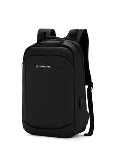 Nasher Miles - Queens Passenger 22 Liters Water Resistant Black Laptop Backpack