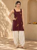 Burgundy color option, Currently selected