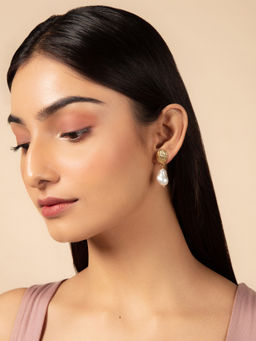 Twenty Dresses by Nykaa Fashion - You Are Pearling It Earrings
