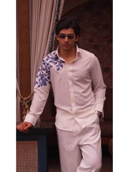 MENOIR - White The Shadow Heir Shirt