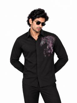 MENOIR - Velorian Black Shirt
