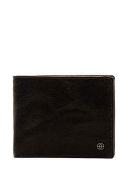 Eske - Fearne Leather Men's Two Fold Wallet Brown Ozone