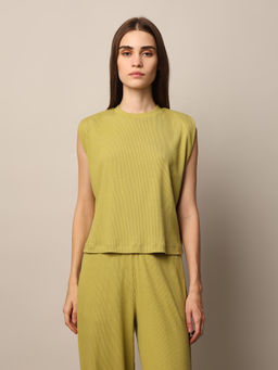ONLY - Green Cap Sleeved Top