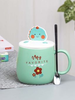 Voncasa - Coffee Mug with Lid (420 Ml)