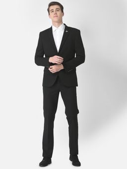 CRIMSOUNE CLUB - Men Black Suit (Set of 2)