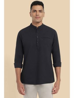 Allen Solly - Men Black Solid Slim Fit Casual Shirt