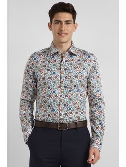 Allen Solly - Men Multi-Color Printed Slim Fit Formal Shirt