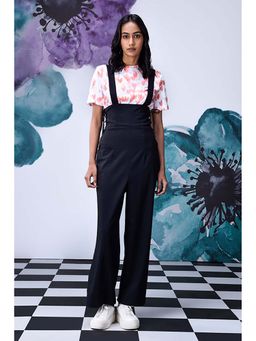 Genes Lecoanet Hemant - Multi-Color Wool Crew Neck Solid/Plain Dungarees