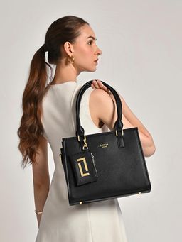 Lavie Luxe - Duo Quad Satchel Bag Black (M)