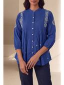 Blue color option, Currently selected
