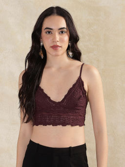 Free People - Amina Bralette - Purple