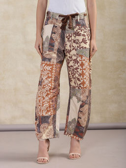 Free People - Moxie Printed Jeans - Brown
