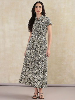 Soaked - SLNaya Arjana Maxi Dress with Belt (XS)