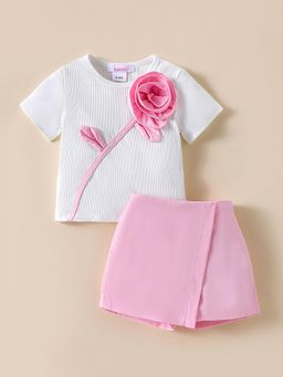Hopscotch - 2-Piece Little Bloom Blouse & Skort