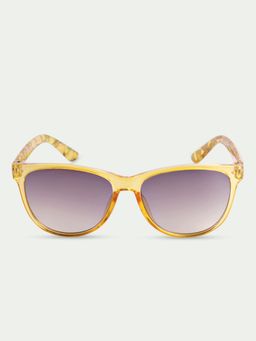 DukieKooky - Kids Grey Lens Yellow Wayfarer Sunglasses with UV Protected Lens DKSG322E