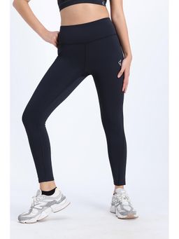 Zivame - Black Polyester Solid Tights