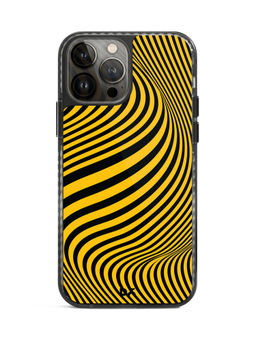 DailyObjects - Ochre Waves Stride 2.0 Case Cover For iPhone 13 Pro-6.1-inch