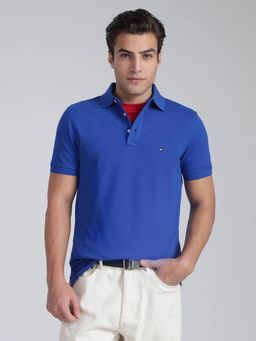 Tommy Hilfiger - Solid Slim Fit Cotton Polo T-Shirt