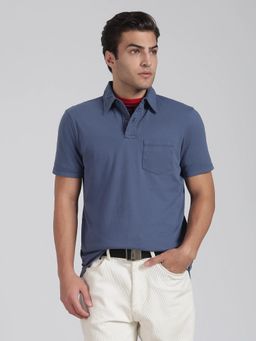 Tommy Hilfiger - Solid Regular Fit Cotton Polo T-Shirt