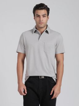 Tommy Hilfiger - Solid Regular Fit Cotton Polo T-Shirt
