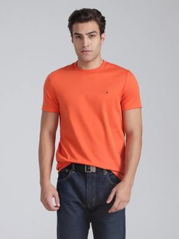 Tommy Hilfiger - Solid Slim Fit Cotton T-Shirt